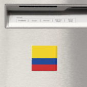 Colombia Flag Magnet (Insitu (Vaatwasser))
