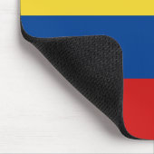 Colombia Flag Mousepad Muismat (Hoek)