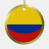 Colombia Flag Ornament (Voorkant)