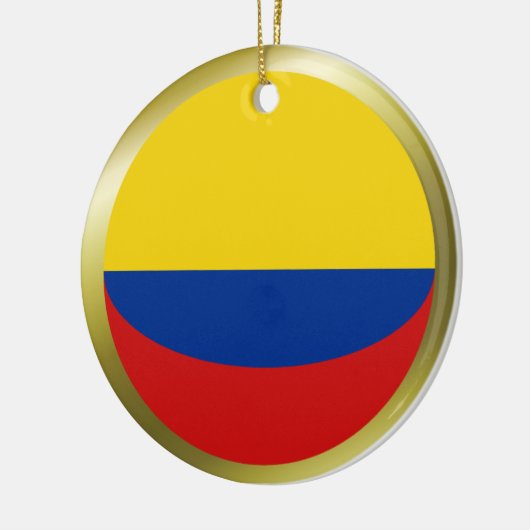 Colombia Flag Ornament (Links)