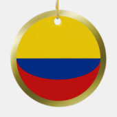 Colombia Flag Ornament (Achterkant)