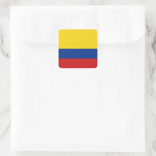 Colombia Flag Sticker (Tas)