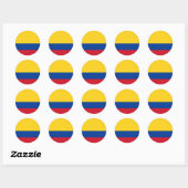 Colombia Flag Sticker (Vel)