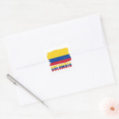 Colombia Flag Sticker (Envelop)