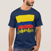Colombia Flag T-Shirt (Voorkant)
