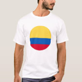 Colombia Flag T-shirt (Voorkant)