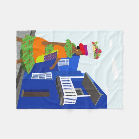 Colombia Fleece Deken (Voorkant (Horizontaal))