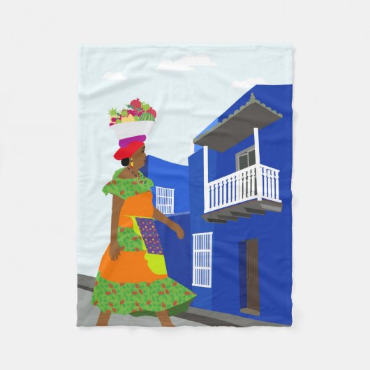 Colombia Fleece Deken (Voorkant)