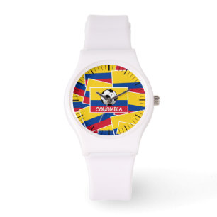 Colombia-Football Horloge