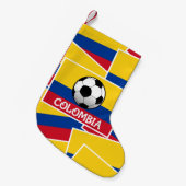Colombia-Football Kleine Kerstsok (Voorkant (Hangend))