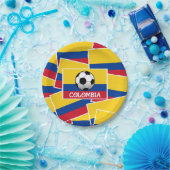 Colombia-Football Papieren Bordje (Feest)