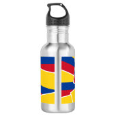 Colombia-Football Waterfles (Achterkant)