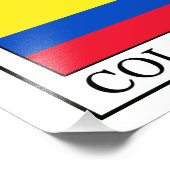 Colombia Foto Afdruk (Hoek)