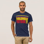 Colombia Futbol 11 T-shirt (Voorkant volledig)