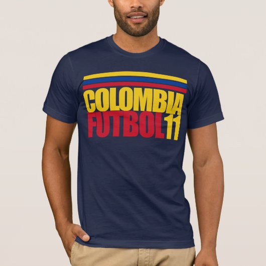 Colombia Futbol 11 T-shirt (Voorkant)