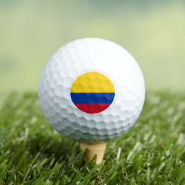 Colombia Golf Balls, vlaggolfers / Patriots Golfballen