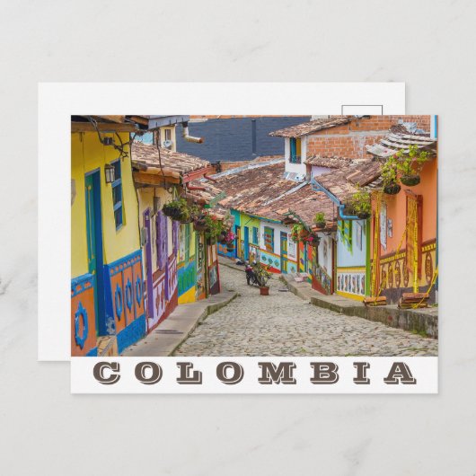 Colombia (Guatapé) Briefkaart (Voorkant / Achterkant)