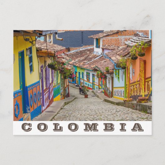 Colombia (Guatapé) Briefkaart (Voorkant)