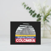 Colombia Guatape Vintage Revel Briefkaart (Staand voorkant)