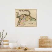 Colombia, Guayana Poster (Keuken)