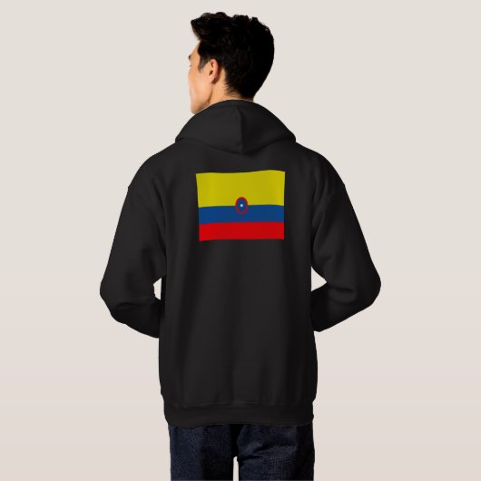 Colombia Hoodie (Achterkant volledig)