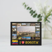 Colombia - I Love Bogotà - Briefkaart (Staand voorkant)