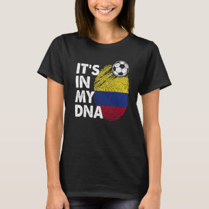 Colombia in mijn Colombiaanse dna-vlaggenteam Colo T-shirt