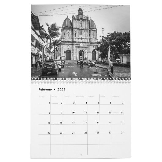 Colombia Kalender (Feb 2026)