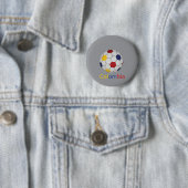 Colombia Knop Ronde Button 5,7 Cm (In situ)