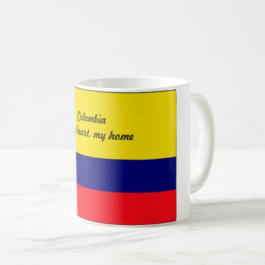 Colombia Koffiemok (Voorkant rechts)