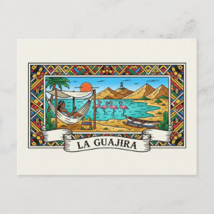 Colombia La Guajira Woestijn Briefkaart