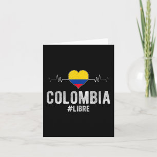 Colombia #libre Colombia Libre Vlag Colombiaanse P Kaart