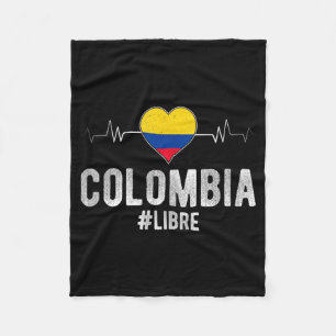 Colombia #libre Colombia Vrije Vlag Colombiaanse P Fleece Deken