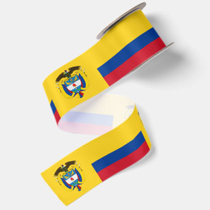 Colombia lint, embleem, patriottisch, Colombiaanse Satijnen Lint