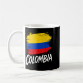 Colombia Lover Colombian Flag  Koffiemok (Links)