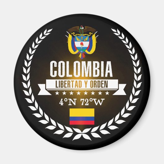 Colombia Magneet (Voorkant)