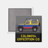 COLOMBIA MAGNEET (Voorkant / Achterkant)