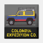 COLOMBIA MAGNEET (Voorkant)
