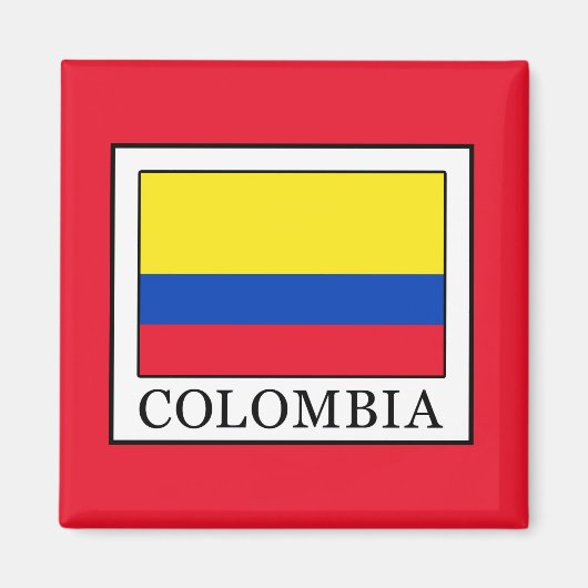 Colombia Magneet (Voorkant)