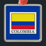 Colombia Metalen Ornament<br><div class="desc">Colombia</div>