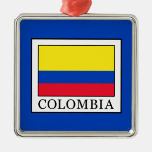 Colombia Metalen Ornament