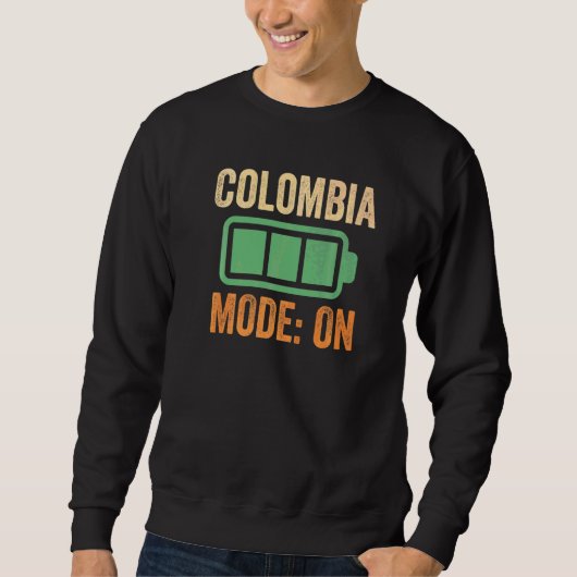 Colombia-modus op batterij trui (Voorkant)