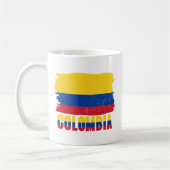 Colombia nationale vlag reizen koffiemok (Links)