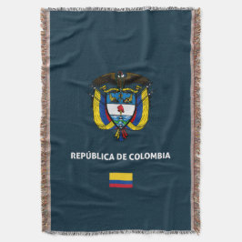 Colombia paspoort telefoonhoesje deken