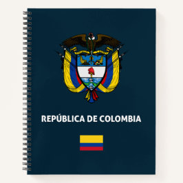 Colombia paspoort telefoonhoesje notitieboek