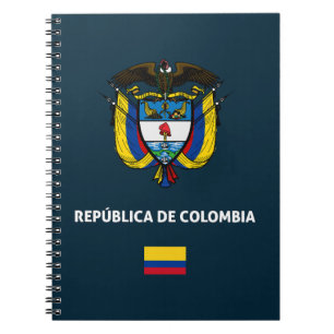 Colombia paspoort telefoonhoesje notitieboek