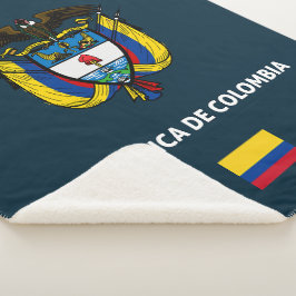 Colombia paspoort telefoonhoesje sherpa deken