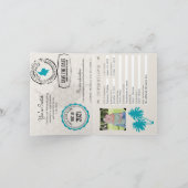 Colombia Paspoort Trouwdatum Aankondiging (Binnen)