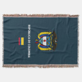 Colombia passport phone case deken (Voorkant)