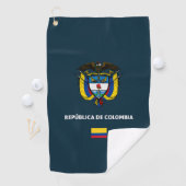 Colombia passport phone case golfhanddoek (Insitu)